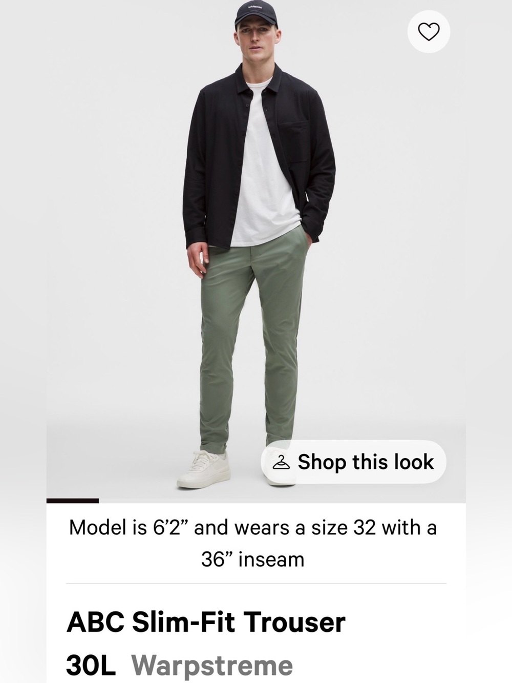 Lululemon ABC slim fit pants